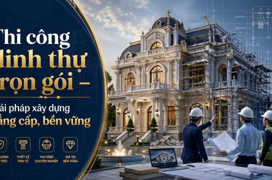 Thi Công Dinh Thự BKEC | Giải Pháp Xây Dựng Cao Cấp, Bền Vững