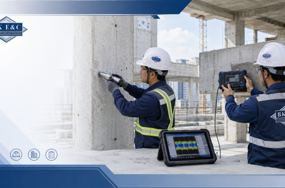 Hướng Dẫn Siêu Âm Cốt Thép Và Bật Nẩy Bê Tông Chuẩn TCVN – BKEC
