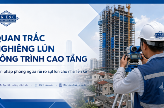 Quan Trắc Nghiêng Lún Công Trình Cao Tầng: Biện Pháp Phòng Ngừa Rủi Ro Sụt Lún Cho Nhà Liền Kề