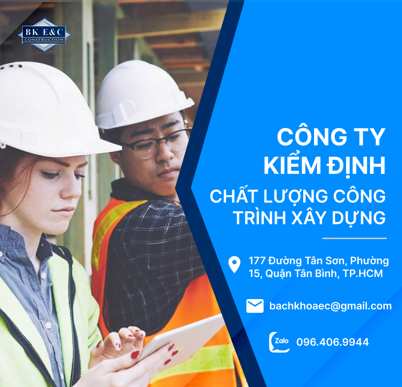 Công ty kiểm định chất lượng công trình xây dựng