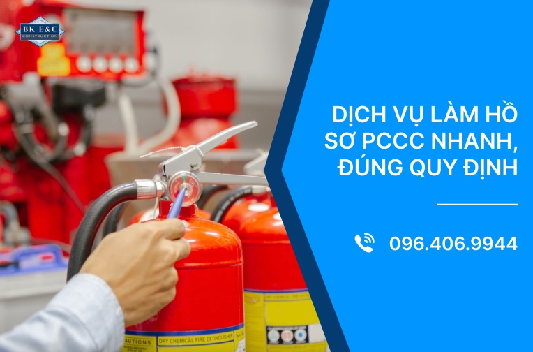 Dịch vụ làm hồ sơ PCCC nhanh, đúng quy định