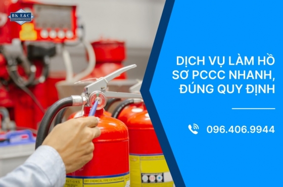 Dịch vụ làm hồ sơ PCCC nhanh, đúng quy định