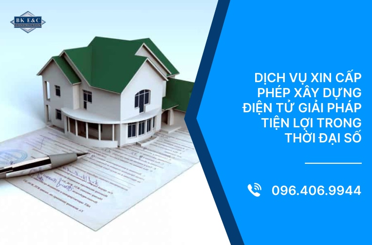Dịch vụ xin cấp phép xây dựng điện tử giải pháp tiện lợi trong thời đại số