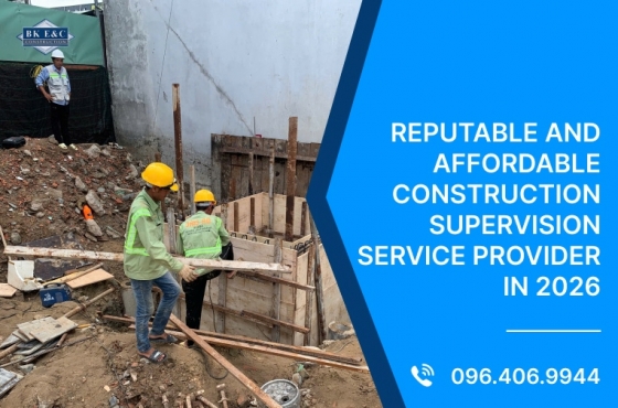 Reputable and affordable construction supervision service provider in 2026