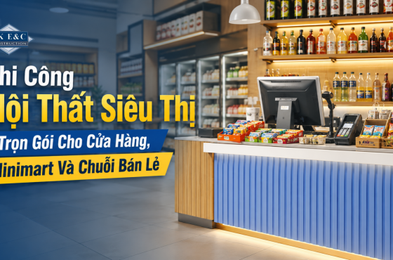 Thi Công Nội Thất Siêu Thị Trọn Gói Cho Cửa Hàng, Minimart Và Chuỗi Bán Lẻ