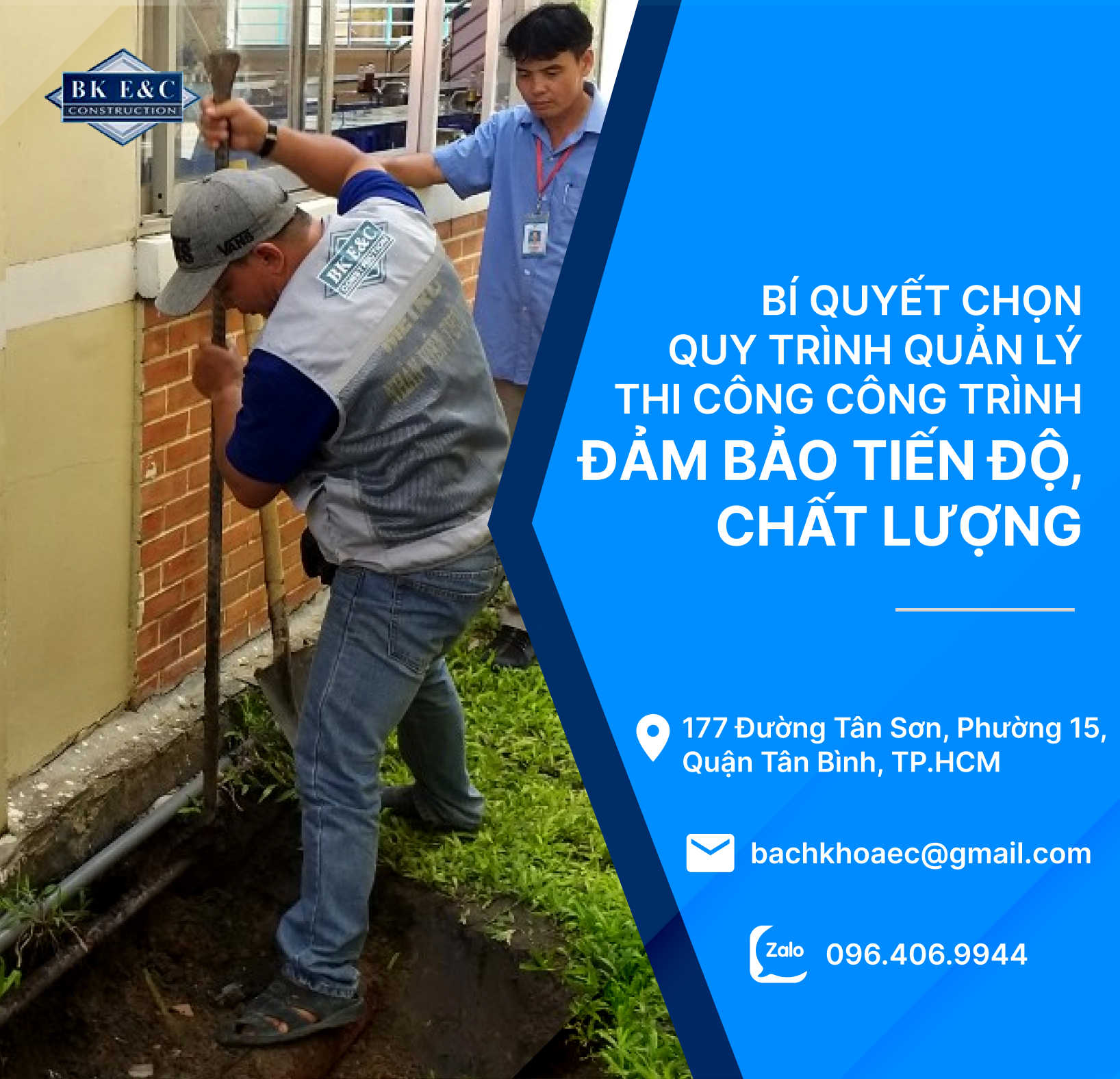 Quy Trình Quản Lý Thi Công Công Trình Đảm Bảo Tiến Độ, Chất Lượng