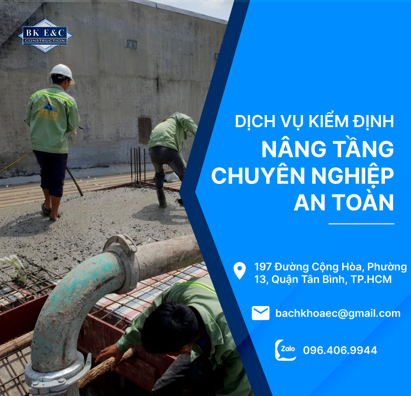 Dịch vụ kiểm định nâng tầng chuyên nghiệp, an toàn