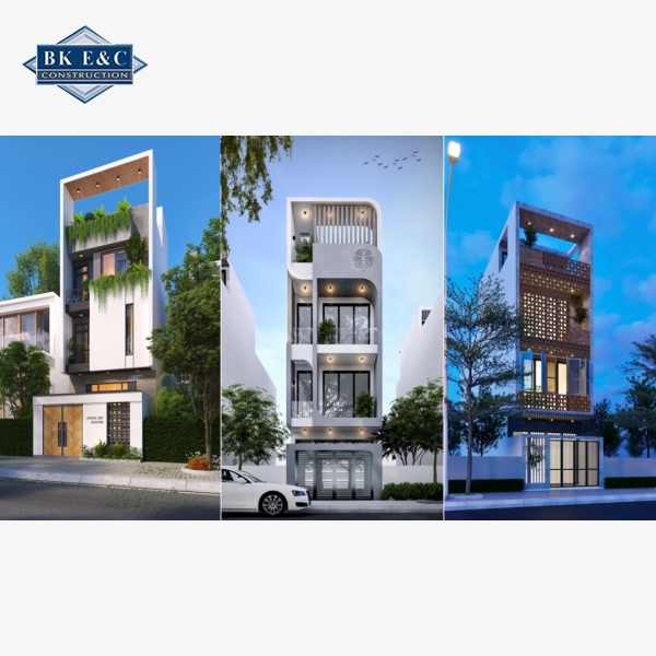 Báo Giá Thiết Kế Kiến Trúc Trọn Gói Nhà Phố Mới Nhất Năm 2025