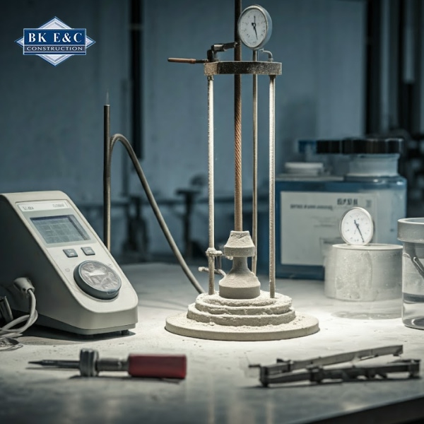 Công Tác Thử Nghiệm Hỗn Hợp Bê Tông Nhanh Chóng, Chính Xác Đảm Bảo Chất Lượng Công Trình
