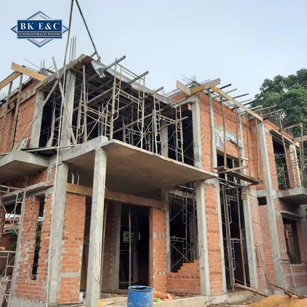 Thi công phần thô nhà phố là khoản đầu tư lớn với nhiều hộ gia đình