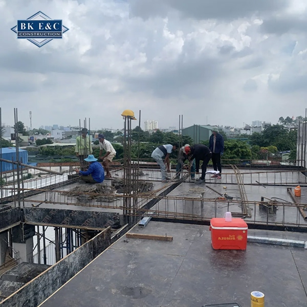 Quy trình xây nhà phần thô TP.HCM rõ ràng, minh bạch giúp khách hàng dễ theo dõi và kiểm soát