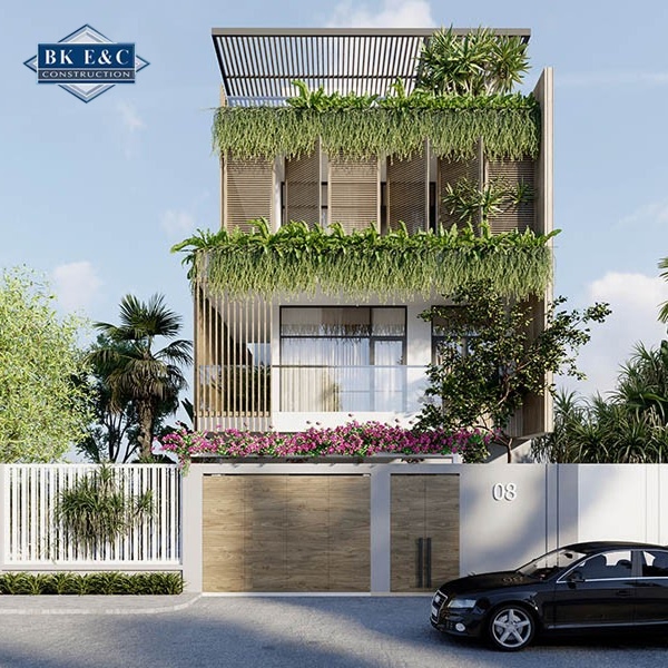 mô phỏng quy trình tính đơn giá hoàn thiện nhà phố chính xác