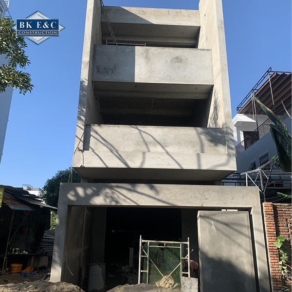 công trình nhà ở áp dụng đơn giá xây dựng phần thô 2025