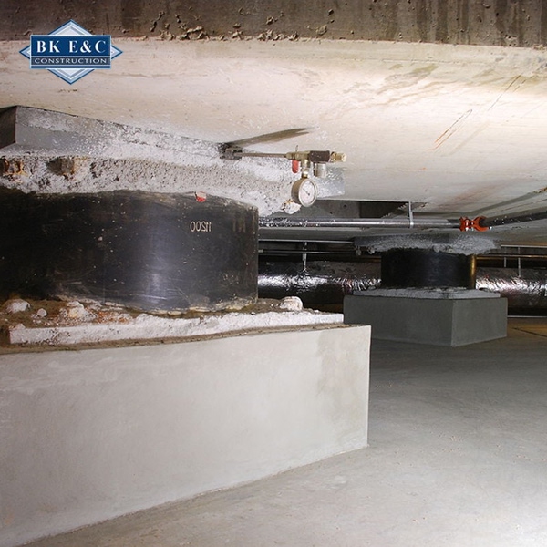 khảo sát hiện trường trước khi lắp hệ thống chống động đất công trình