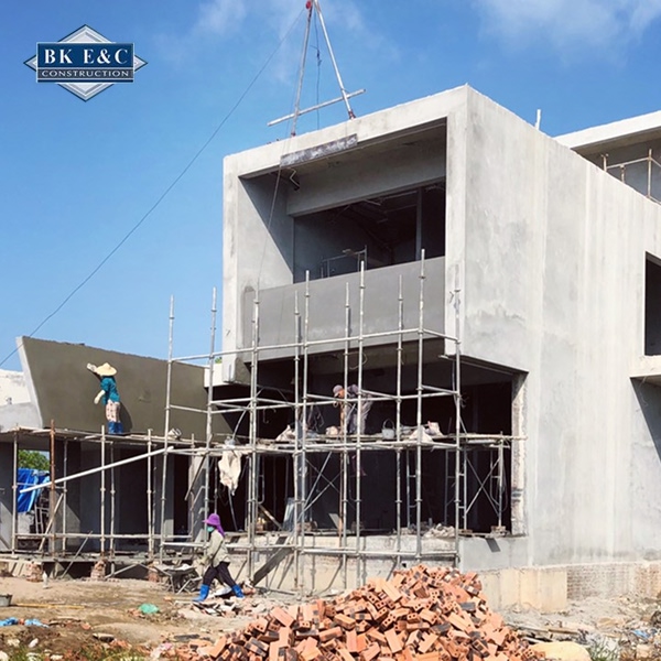 bảng giá xây dựng phần thô TP.HCM mới nhất 2025