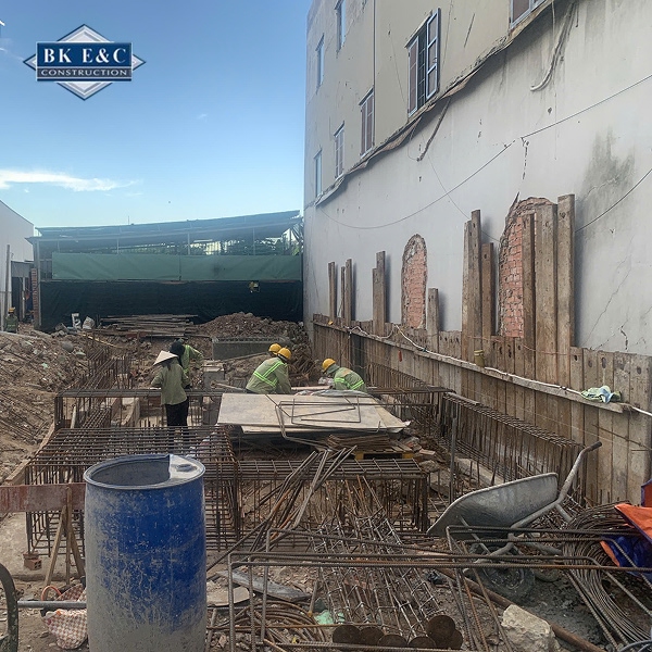 Construction supervision for foundation and structural works