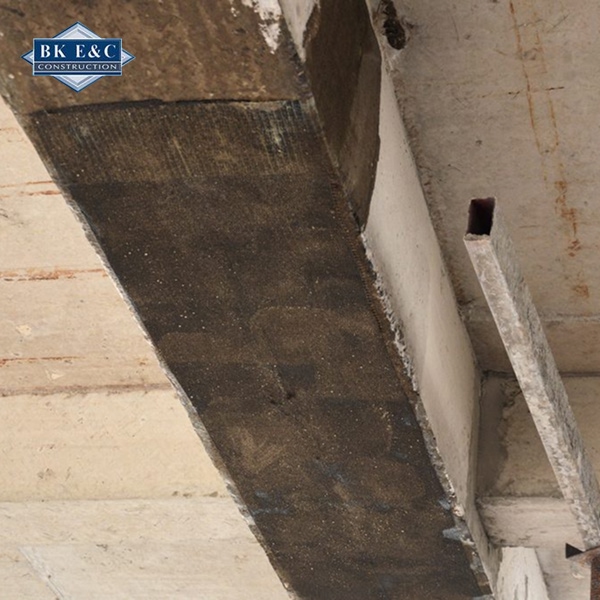 Gia cố dầm bằng sợi carbon đảm bảo an toàn cùng Bách Khoa