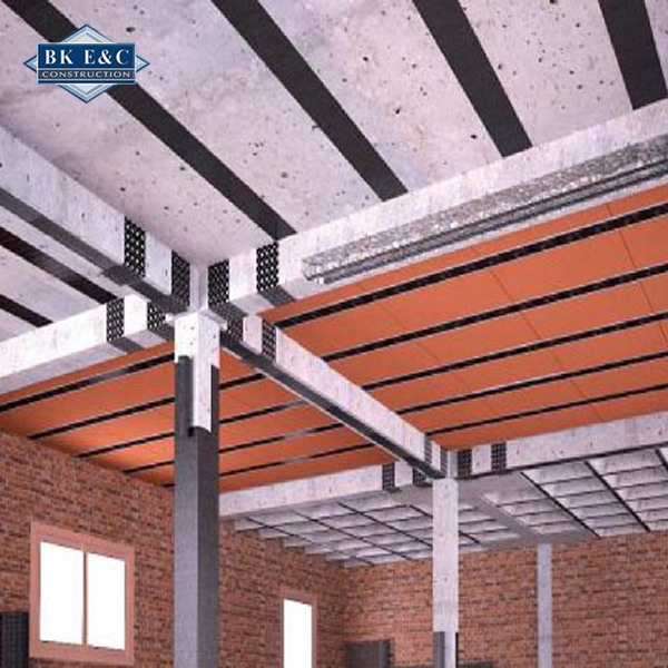 Gia cố dầm bằng sợi carbon giúp hạn chế nứt và võng dầm