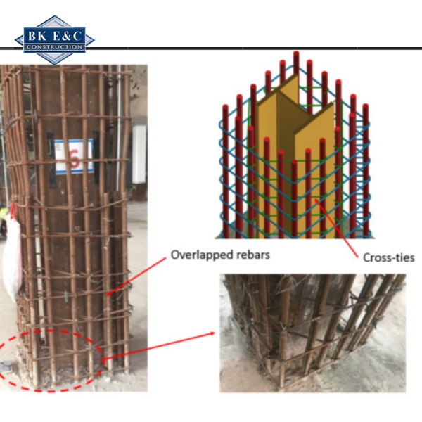 Gia cố cột bằng thép hình đòi hỏi độ chính xác và kinh nghiệm cao