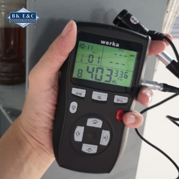 Đo độ cứng công trình nhà xưởng tại Đầu Tư Quốc Tế Thành Phát