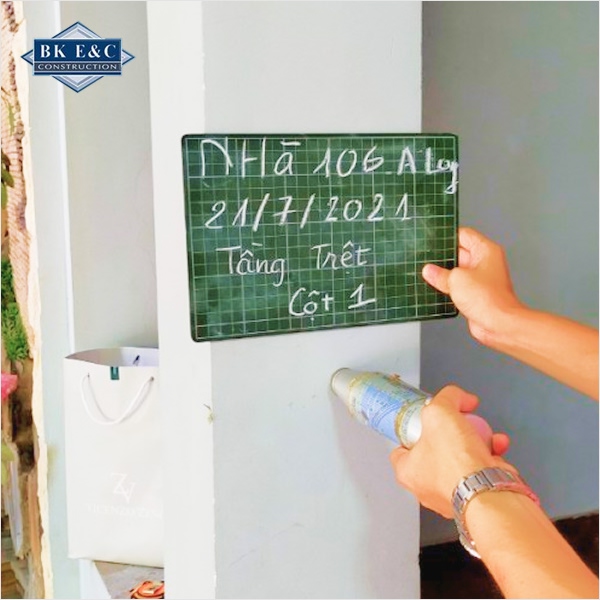 Đo kiểm định tải trọng tại nhà ở Thái Nguyên