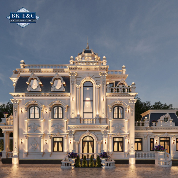 Mẫu thi câu lâu đài, dinh thự, biệt thự tại Bách Khoa EC