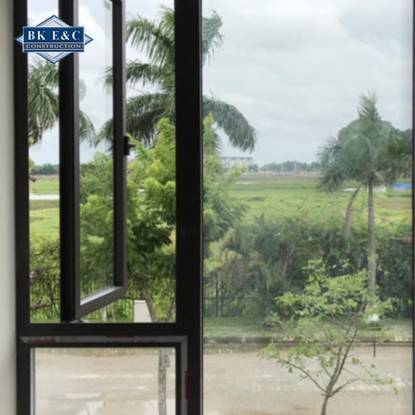 hình ảnh thi công cửa sắt mới cho nhà phố và công trình dân dụng