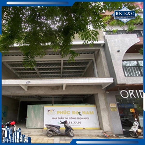 Dự án kiểm định chất lượng công trình hiện hữu tại nhà ở Đà Nẵng với quy mô 552,6m2
