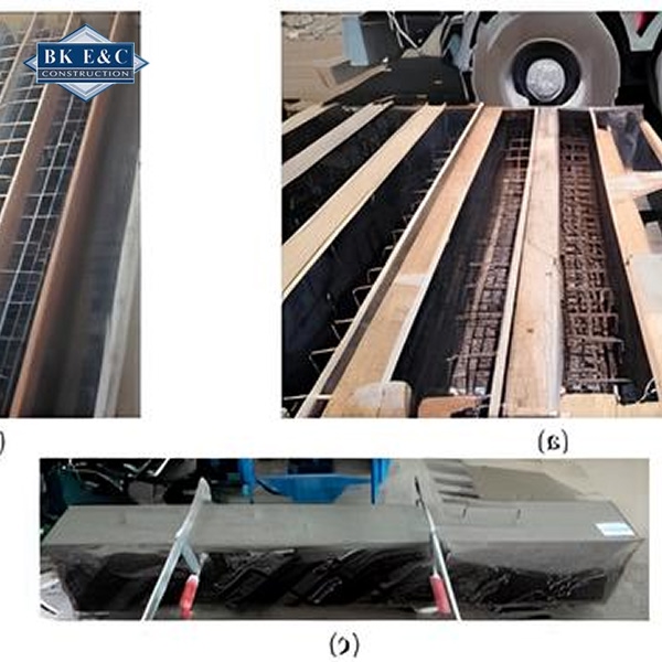 tổ hợp các bước thi công gia cường dầm bê tông bằng vật liệu CFRP 