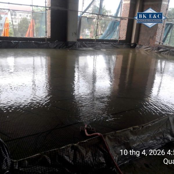 Quy trình thực hiện dịch vụ thử tải ô sàn tại Bách Khoa