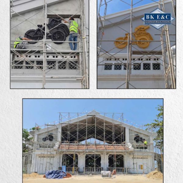 Bách Khoa tư vấn lựa chọn và thi công phào chỉ bê tông siêu nhẹ ELC phù hợp cho công trình biệt thự