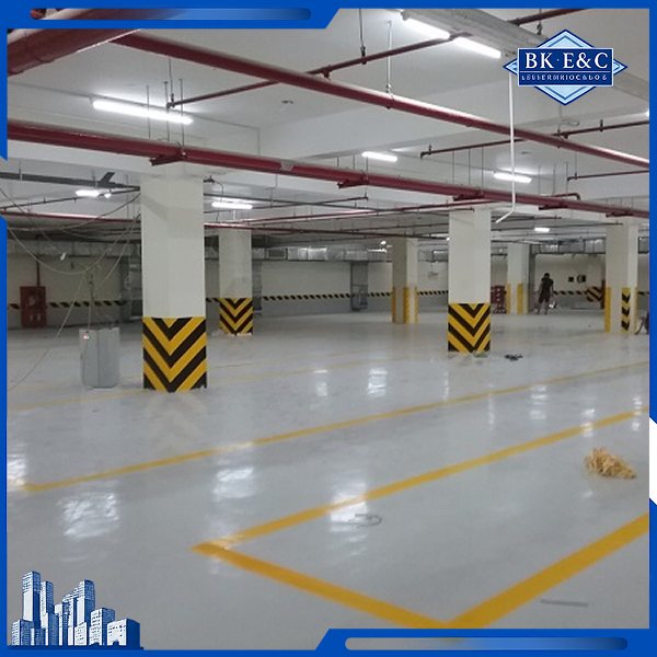 Thi công tầng hầm nhà hàng tiệc cưới đòi hỏi giải pháp kỹ thuật tối ưu nhằm đáp ứng nhu cầu đỗ xe