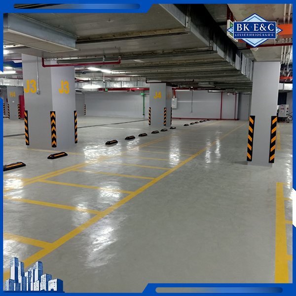 Thi công tầng hầm trung tâm thương mại đòi hỏi năng lực kỹ thuật cao để đảm bảo chất lượng