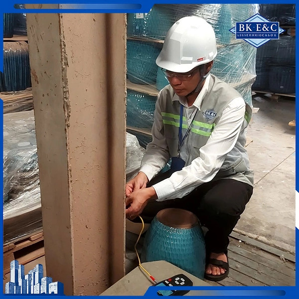 Thực hiện kiểm định nhà máy Minh Phát, đảm bảo an toàn tuyệt đối khi tăng tải trọng máy móc