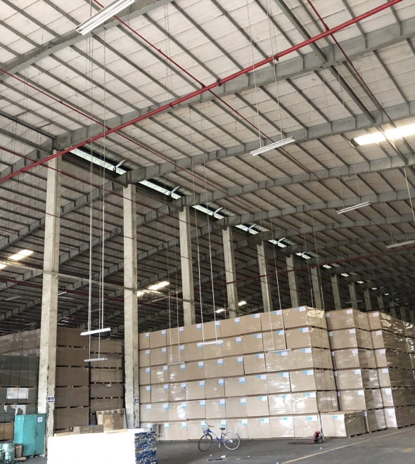 Kiểm định xưởng tổng diện tích 130.000m2 lắp đặt pin năng lượng mặt trời tại Đồng Nai 