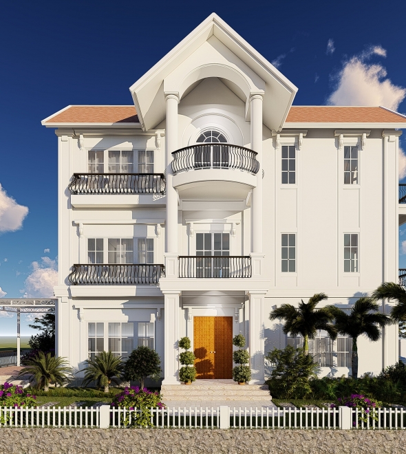 Thi công cải tạo nhà biệt thự Vinhomes Riverside Hà Nội